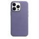 Чехол Original iPhone 13 Pro Leather Case with MagSafe Wisteria