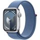 Умные часы Apple Watch Series 9 GPS 41mm MR923 Silver Aluminium Case Winter Blue Sport Loop
