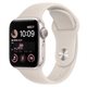 Ceas inteligent Apple Watch SE (2023) GPS 40mm MR9U3 Starlight Al.Case, Starlight Sport Band S/M