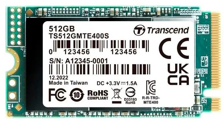 Накопитель Transcend MTE400S 512GB