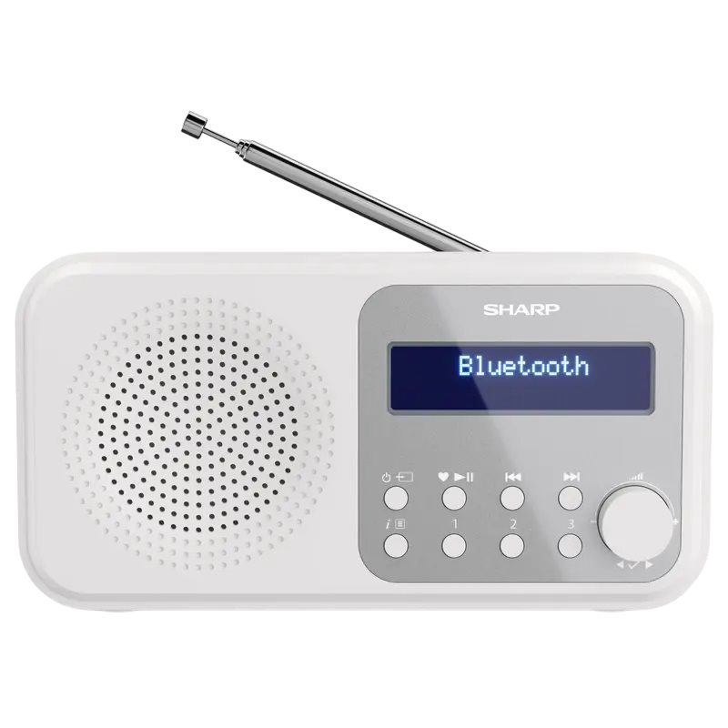 Портативное радио Sharp DR-P420BKV01 White