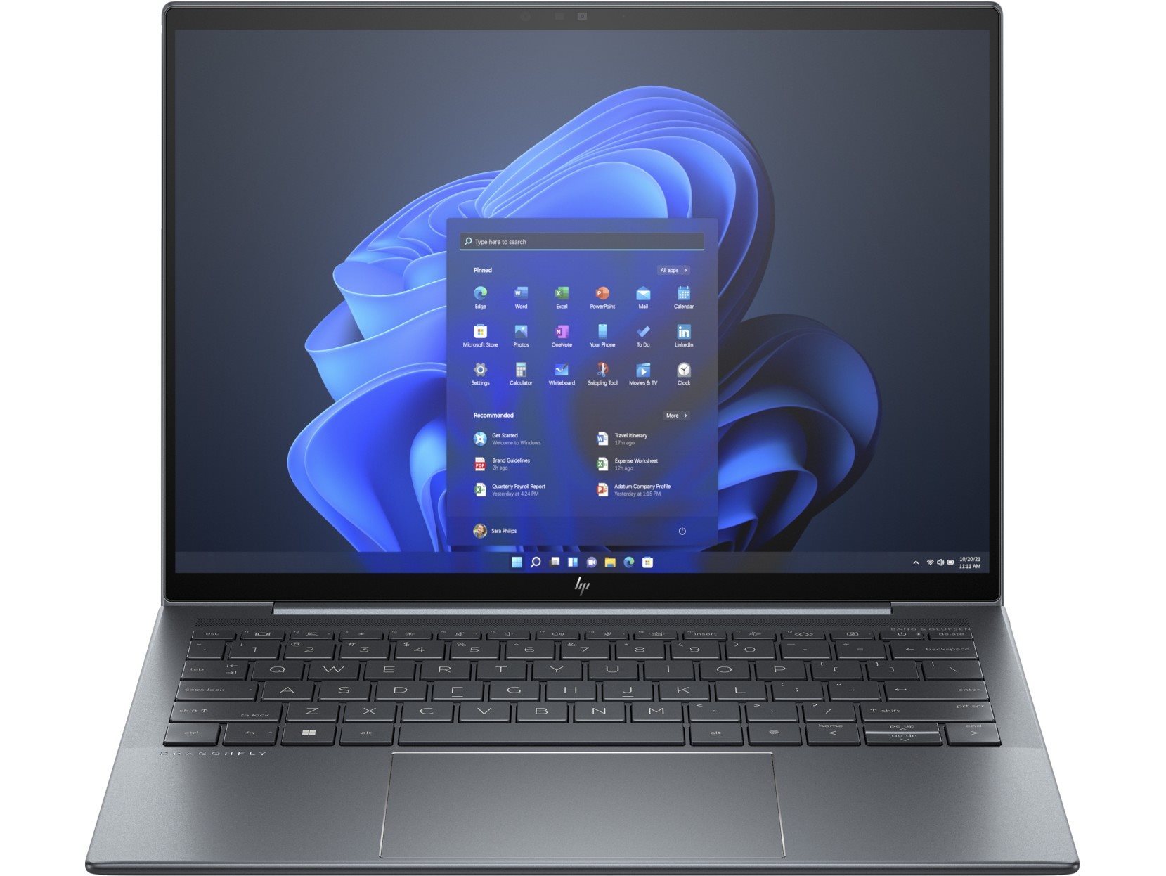 Laptop HP 13.5" EliteBook Dragonfly G4 (Core i7-1355U, 32GB, 1TB) Win11Pro, Blue Magnesium