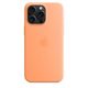 Husă Original iPhone 15 Pro Max Silicone Case Orange Sorbet