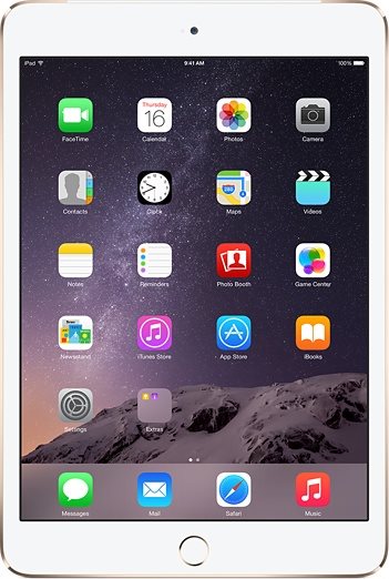 Tableta Apple iPad mini 3 Wi-Fi 4G 128Gb Gold